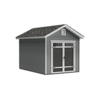 Huron workshop shed shelf area used for organized tool and supply storage